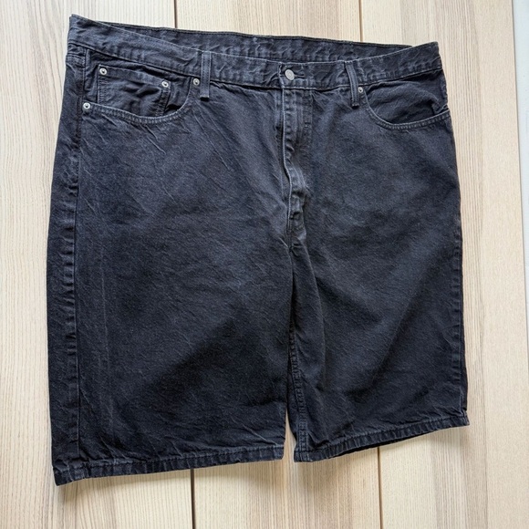 Levi's Dark Gray Jean Shorts for Men plus size - Picture 1 of 7